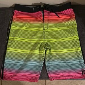 Hurley Striped Board Shorts